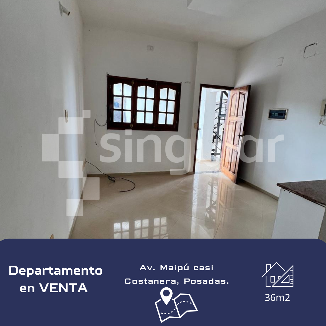 DEPARTAMENTO 1 DORMITORIO, AV. MAIPÚ CASI COSTANERA, POSADAS en Capital Posadas - Misiones