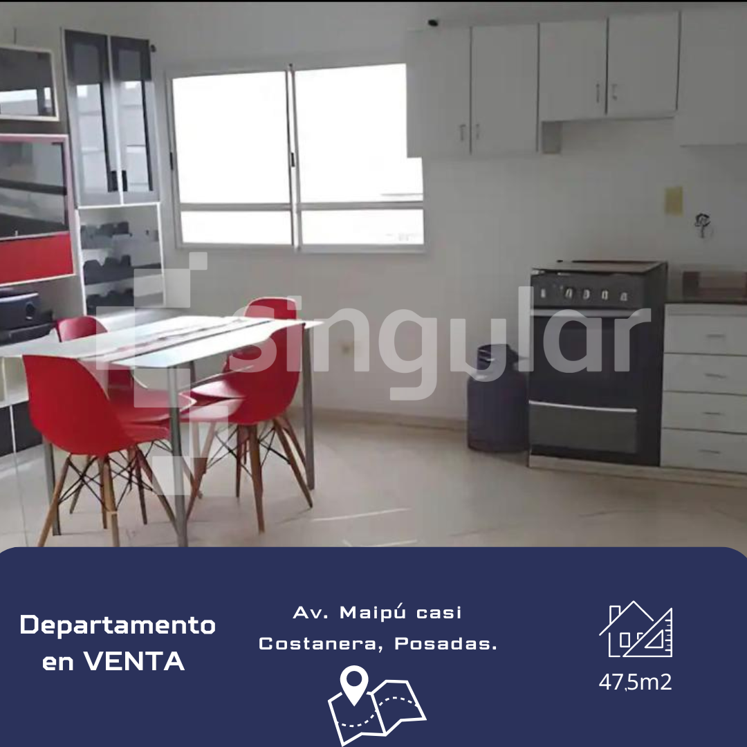 DEPARTAMENTO 2 DORMITORIOS, AV. MAIPÚ CASI COSTANERA, POSADAS