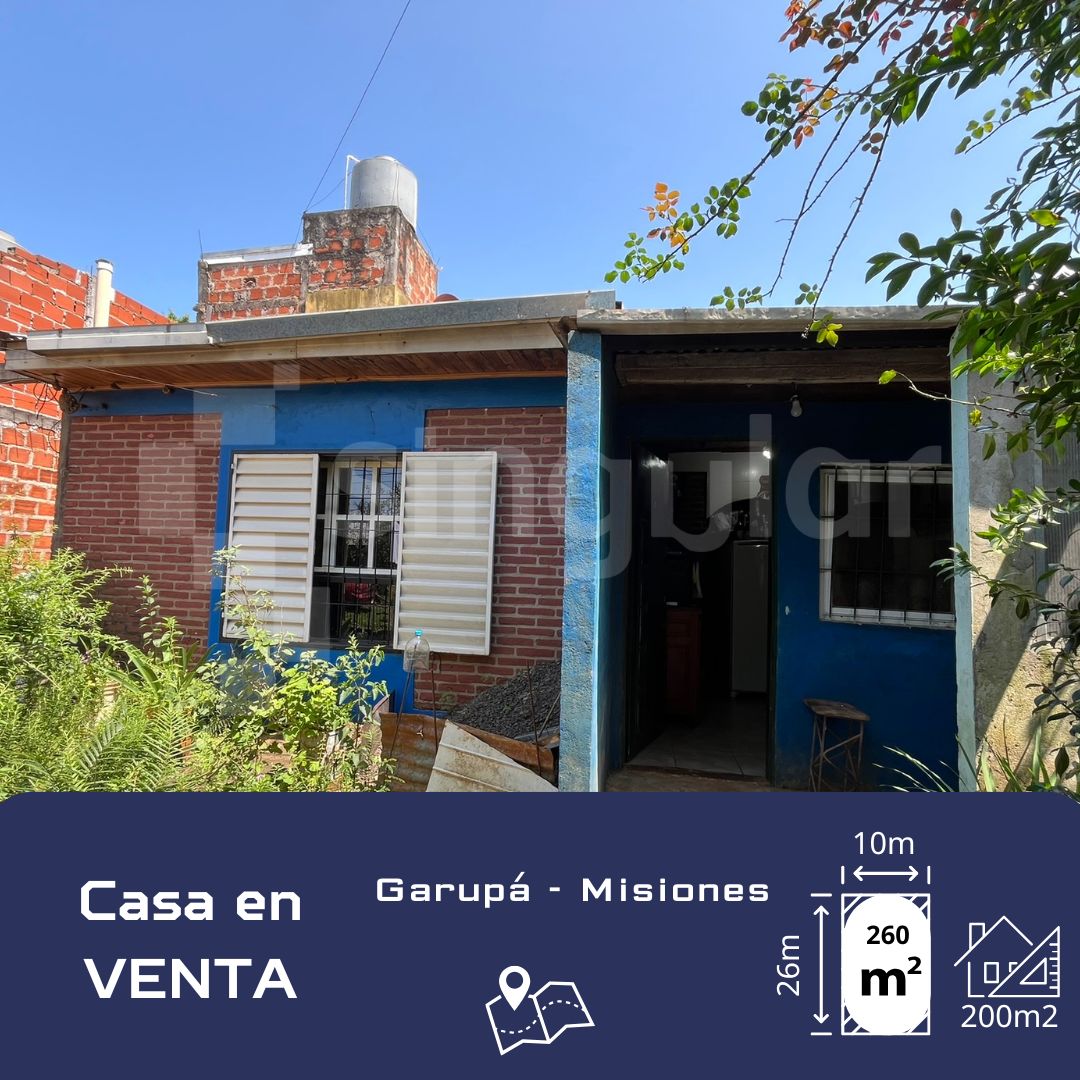 Casa en VENTA de 3 dormitorios en Garupa